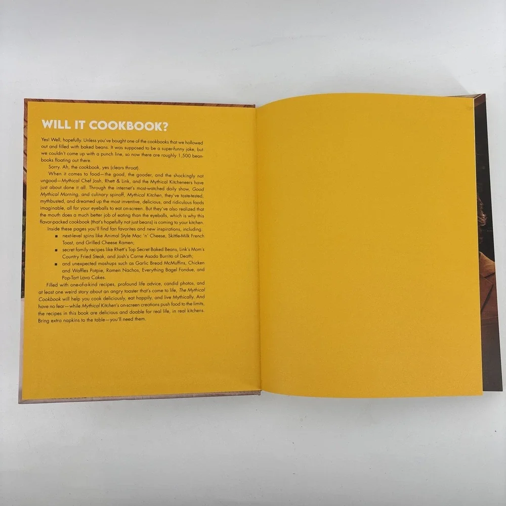 Mythical Cookbook 10 Simple Rules Cooking‎ Deliciously Josh Scherer Rhett Link